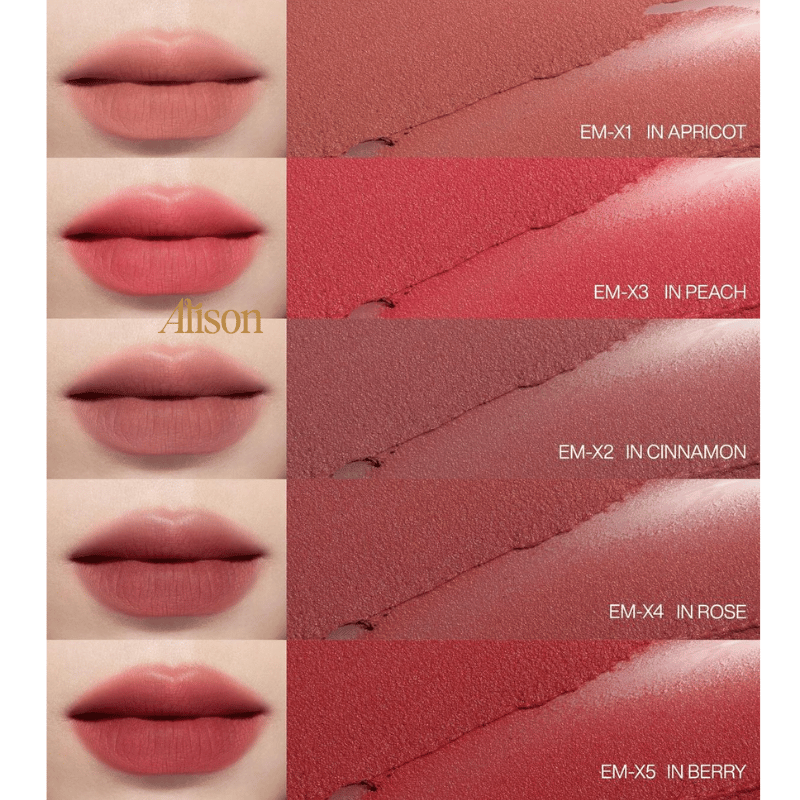 Into You Shades Lip Mud có bảng màu gồm 5 sắc thái mới tuyệt đẹp dễ dàng tạo ra nhiều kiểu trang điểm khác nhau.